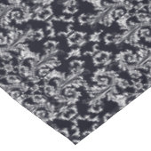 Schwarz-Weiß-Damast-Muster Tischdecke (Schrägansicht)