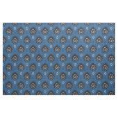 Schwarz-Weiß-Damastenikat-Muster Stoff (Fat Quarter (45,7 x 55,9 cm))