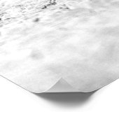 Schwarz-Weiß-Darke-Kaffeebohnen 16x20 Poster (Ecke)