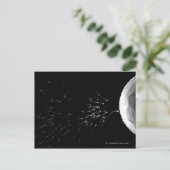 Schwarz-Weiß-Darstellung der Düngung Postkarte (Stehend Vorderseite)