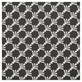 Schwarz-Weiß-Design-Muster Stoff (Muster)