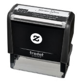 Schwarz-Weiß-Design Permastempel (Produkt)