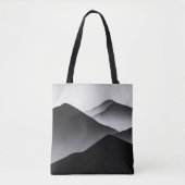 Schwarz-Weiß-Design Tasche (Vorderseite)