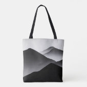 Schwarz-Weiß-Design Tasche (Rückseite)