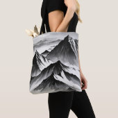 Schwarz-Weiß-Design Tasche (Von Nahem)