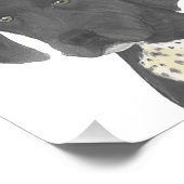 Schwarz-Weiß-Deutsch Kurzzeiterkunst Fotodruck (Ecke)