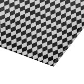 Schwarz-Weiß-Diamant-Formmuster Schneidebrett (Ecke)
