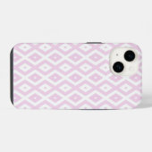 Schwarz-Weiß-Diamant iPhone Hülle (Rückseite (Horizontal))