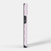Schwarz-Weiß-Diamant iPhone Hülle (Rechte Seite)