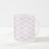 Schwarz-Weiß-Diamant Mattglastasse (VorderseiteRechts)