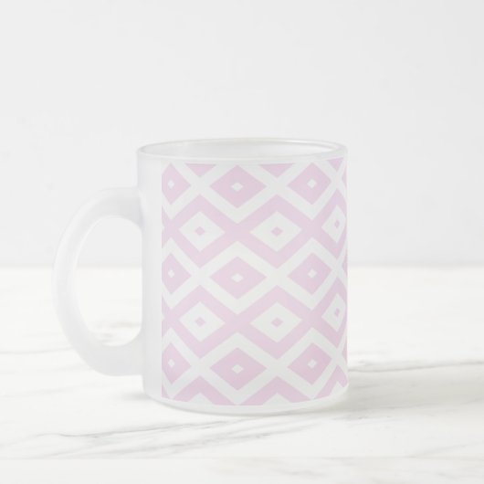 Schwarz-Weiß-Diamant Mattglastasse (Links)