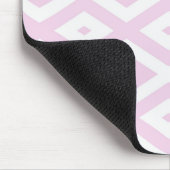 Schwarz-Weiß-Diamant Mousepad (Ecke)