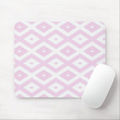 Schwarz-Weiß-Diamant Mousepad (Mit Mouse)