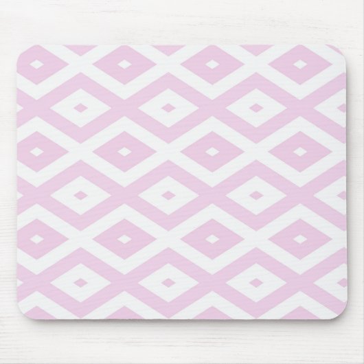 Schwarz-Weiß-Diamant Mousepad (Vorne)