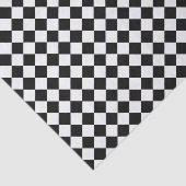 Schwarz-Weiß-Diamant-Muster von Shirley Taylor Seidenpapier (Ausschnitt)