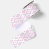 Schwarz-Weiß-Diamant Satinband (Rückseite)