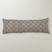 Schwarz-Weiß-Diamanten mit Waves Seitenschläferkissen (Rückseite)