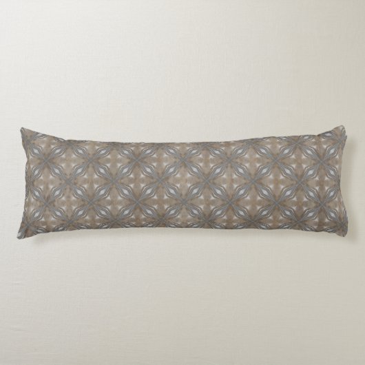 Schwarz-Weiß-Diamanten mit Waves Seitenschläferkissen (Vorderseite)