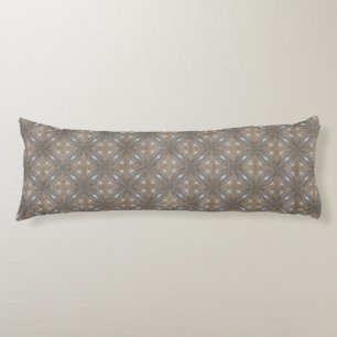 Schwarz-Weiß-Diamanten mit Wellen Seitenschläferkissen