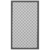 Schwarz-Weiß-Diamantfacetten Tischdecke (Vorderseite)