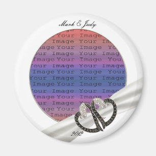 Schwarz & Weiß Diamond Hörmagnet Magnet