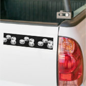 Schwarz-Weiß-Diäten Autoaufkleber (Auf Lkw)
