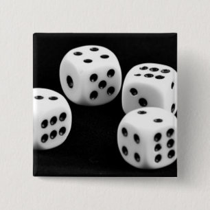 Schwarz-Weiß-Diäten Button