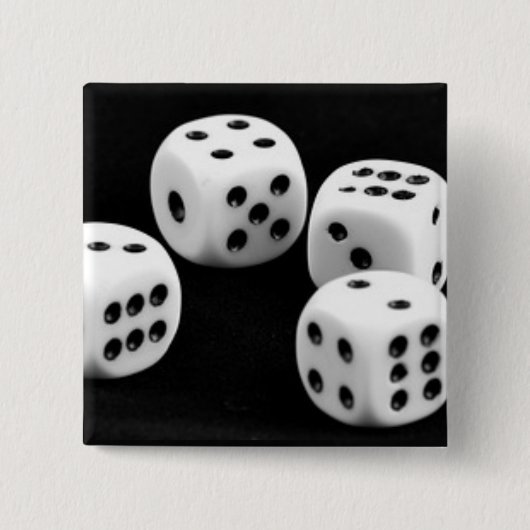 Schwarz-Weiß-Diäten Button (Vorderseite)
