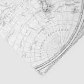 Schwarz-Weiß-Digitale Karte, Design 2 Seidenpapier (Detail)