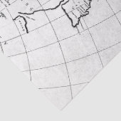 Schwarz-Weiß-Digitale Karte, Design 7 Seidenpapier (Detail)