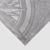 Schwarz-Weiß-Digitale Karte - Design 9 Seidenpapier (Detail)