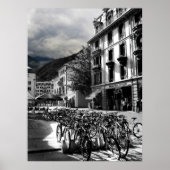 Schwarz-Weiß-Dorf Poster (Vorne)