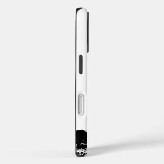 Schwarz-Weiß-Eiffelturm Case-Mate iPhone Hülle (Rückseite / Rechts)