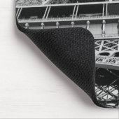 Schwarz-Weiß-Eiffelturm Mousepad (Ecke)