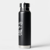 Schwarz-Weiß-Einfache Angebotstypografie Trinkflasche (Links)