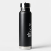 Schwarz-Weiß-Einfache Angebotstypografie Trinkflasche (rechts)