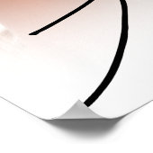 Schwarz Weiß Einfaches Foto Abschlussfeier Schild (Ecke)