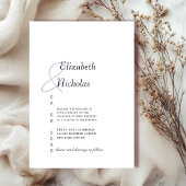 Schwarz-Weiß-Einladung Einladung