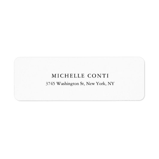 Schwarz-weiß Einzigartiges klassisches Elegant Min (Vorne)