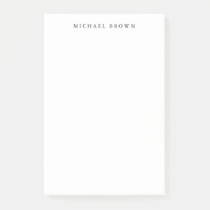 Schwarz-weiß Einzigartiges klassisches Elegant Sch Post-it Klebezettel