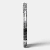 Schwarz-Weiß-Eis Abstrakt Case-Mate iPhone Hülle (Rückseite / Links)