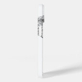 Schwarz-Weiß-Elefant Case-Mate iPhone Hülle (Rückseite / Rechts)