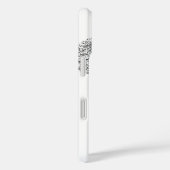 Schwarz-Weiß-Elefant Case-Mate iPhone Hülle (Rückseite / Rechts)