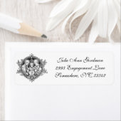 Schwarz-Weiß-Elegant Katholische Heilige Familie (Insitu)