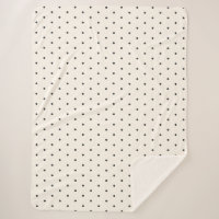 Schwarz-Weiß-Elfenbein-Polka-Punkt-Muster Retro