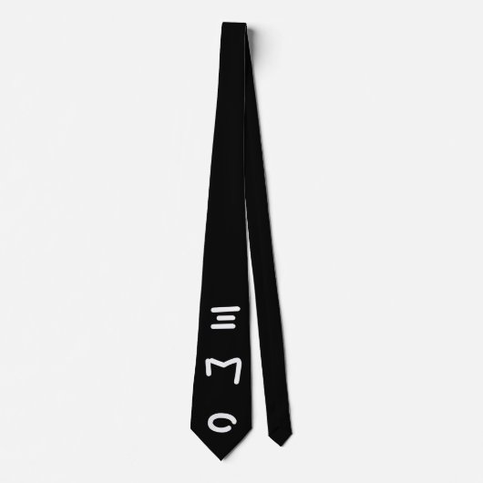Schwarz-weiß - Emo - Neck Tie Krawatte (Vorderseite)