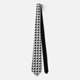 Schwarz-weiß - Emo - Neck Tie Krawatte