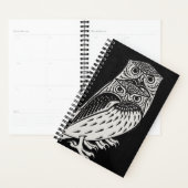 Schwarz-Weiß-Eulen von Julie de Graag 2022 Planer (Anzeige)