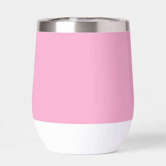 Schwarz-Weiß-Extravagant-Monogramm-Rosa (Rückseite)