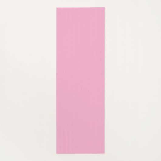 Schwarz-Weiß-Extravagant-Monogramm-Rosa Yogamatte (Rückseite)